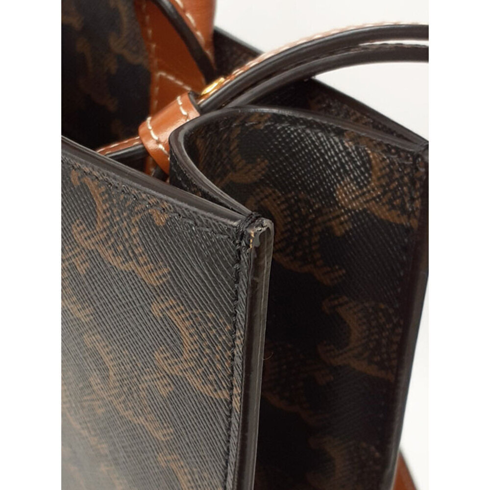 Celine Vertical Tote Triomphe Cabas Bag - Picture 6 of 9